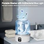 Portable Mini Washing Machine for Travel and Camping