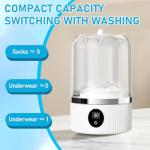 SEESUNO Mini Portable Washing Machine for Travel