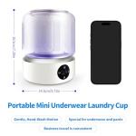 Rechargeable Mini Washing Machine for Small Items