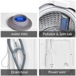 GiantexUK 2-in-1 Portable Washing Machine & Dryer