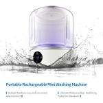 Rechargeable Mini Washing Machine for Small Items