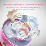 Compact Portable Mini Washing Machine in Pink