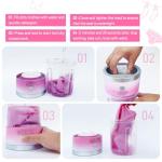 Compact Portable Mini Washing Machine in Pink