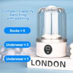 DMJJSD Portable USB Washing Machine for Travel