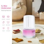 Compact Portable Mini Washing Machine in Pink
