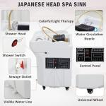 Portable Japanese Hair Washing Basin with Water Circulation