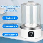 Portable Mini Washing Machine with USB for Travel