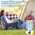 Portable Mini Washing Machine with USB for Travel