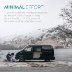 Navaris Mini Washing Machine and Spin Dryer