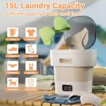 Cachpib Mini Portable Washing Machine 12L