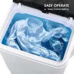Gziztx 2-in-1 Portable Washing Machine and Spin Drainer