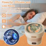 Cachpib Mini Portable Washing Machine 12L