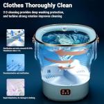 Cachpib Mini Portable Washing Machine 12L