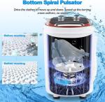 TUKAILAi Mini 2 in 1 Portable Washing Machine