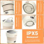 Cachpib Mini Portable Washing Machine 12L