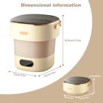 Portable Mini Washing Machine and Spin Dryer