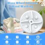 Portable USB Ultrasonic Mini Washing Machine