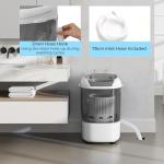 COSTWAY Compact 2-in-1 Portable Washing Machine