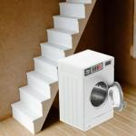 Abaodam Mini Washing Machine for Dollhouse Decoration