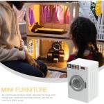 Abaodam Mini Washing Machine for Dollhouse Decoration