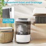 TANGZON Compact 2-in-1 Portable Washing Machine