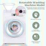 Miniature Rechargeable Washing Machine Toy for Dolls