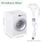 Miniature Rechargeable Washing Machine Toy for Dolls