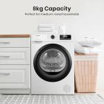 Hisense 8kg Heat Pump Front Load Tumble Dryer