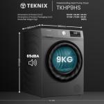 Teknix 9kg Heat Pump Front Load Tumble Dryer