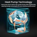 Teknix 9kg Heat Pump Front Load Tumble Dryer