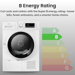 Teknix 8kg Freestanding Condenser Tumble Dryer