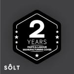 Solt 10kg Vented Tumble Dryer, White