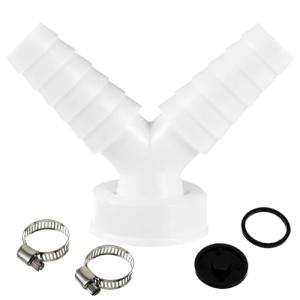 Y-Shaped Washing Machine and Dishwasher Hose Connector