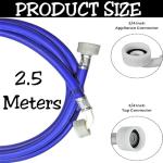 Universal 2.5m Cold Water Inlet Hose