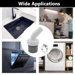 Washing Machine Drain Adapter with Hose Clamp