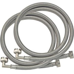 Eastman 41065 Braided Stainless Steel Washing Machine Hose