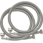Eastman 41065 Braided Stainless Steel Washing Machine Hose