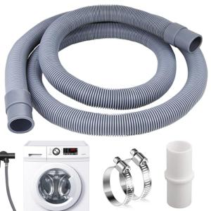 Universal 1m Washing Machine Drain Hose Kit