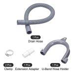 Washing Machine Drain Hose Extension Kit 1.97ft