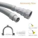 5m Drain Hose for Washing Machines and Dryers