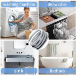 YOUYIKE Washing Machine Drain Hose with Clamps