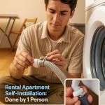 Washing Machine Waste Splitter with Hose Clamp