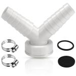 5-Piece Washing Machine Waste Pipe Connector Set