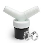 Washing Machine Waste Splitter Y-Shaped Adapter