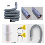 Universal 1m Drain Hose Extension Pipe Kit