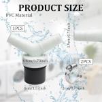 Washing Machine Waste Splitter Y-Shaped Adapter