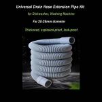 Universal 1m Drain Hose Extension Pipe Kit