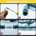 Universal Drain Hose Extension Kit for Washers & Dishwashers
