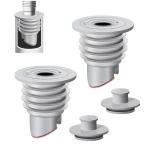 2PCS Silicone Washing Machine Waste Pipe Connectors