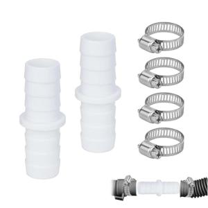 Leak-Proof Washing Machine Waste Pipe Connector Set